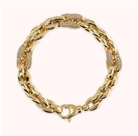 Pulsera Bronzallure Mujer in Aleación de Metal WSBZ02405Y.YG